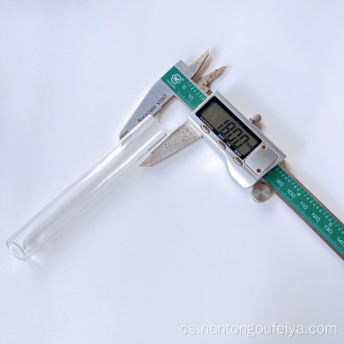 18*120 mm skleněná trubice s korkem